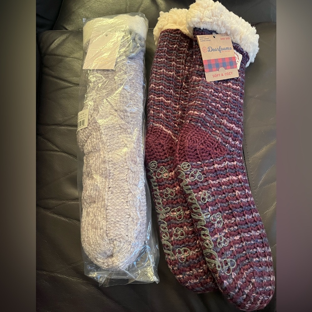NWT Slipper Sick Bundle 2 pairs